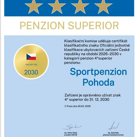 Pensjonat Sportpenzion Pohoda Pilzno