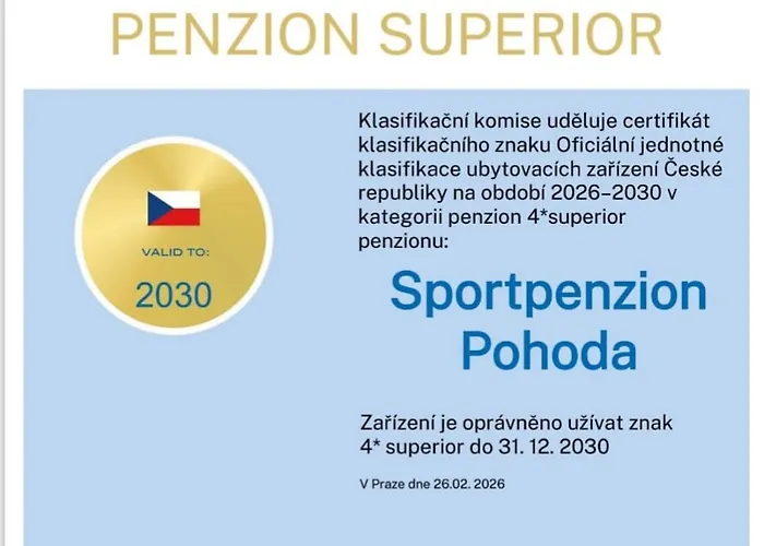 Гостьовий будинок Sportpenzion Pohoda Плзень